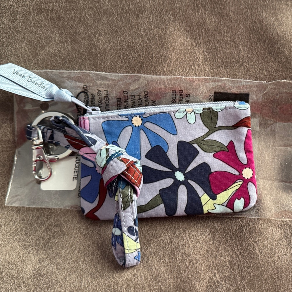 Vera Bradley Zip ID & Lanyard